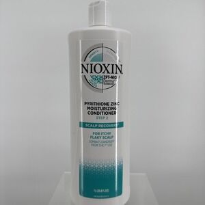 Nioxin Pyrithione Zinc Moisturizing Conditioner Recovery/Itchy Flaky Scalp 33.8‎